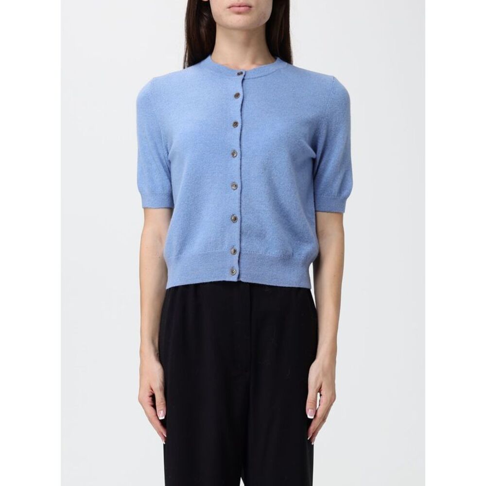 Lisa Yang Women Lisa Yang Short-Sleeved 100% Cashmere Crewneck Cardigan